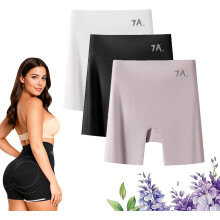 Choosemuc Underwear, Women's High-Waisted Ice Silk Tummy Control and Butt Lift Underwear, Invisible Sealmless