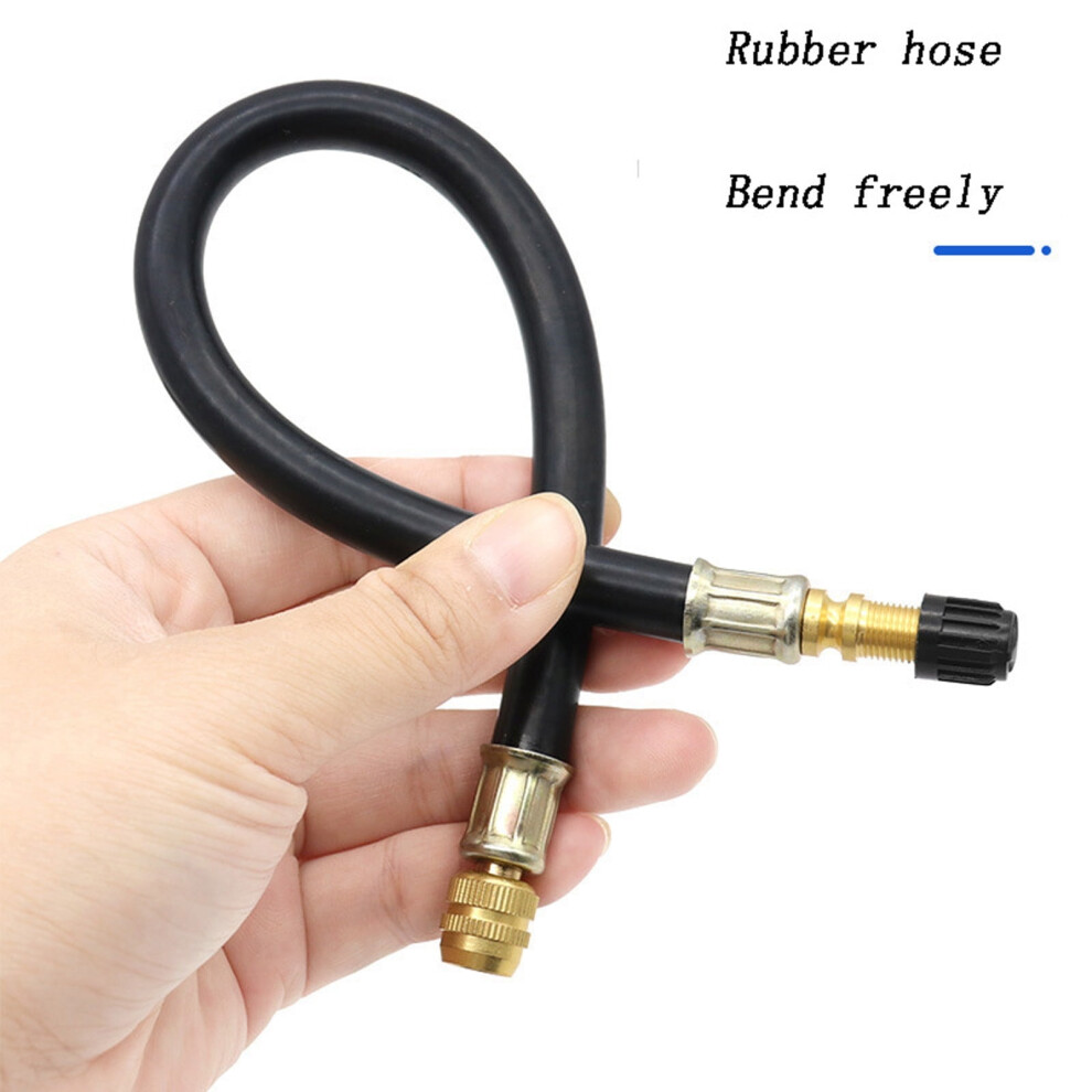 Flexible Tire Valve Stem Extender Tube Â Compatible With Cars, Trucks, Motorcycles, Bikes, Buses 9170372122844