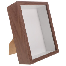 Hollow Acrylic Display Frame Deep Shadow Box for Specimen Flowers Memorabilia DIY Crafts Tabletop or Wall Hanging Shadow Photo Frame