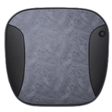 Coussin chauffant électrique pour voiture, support de siège USB, coussin chauffant pour chaises de maison - Bleu royal