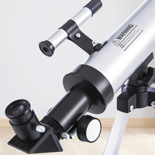 Refractor Astronomy Telescope with Adjustable Tripod for Star Gazing Planets 1