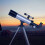 Refractor Astronomy Telescope with Adjustable Tripod for Star Gazing Planets 7