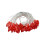 Heart-Shaped LED String Lights Battery Operated 4.9FT Red 1