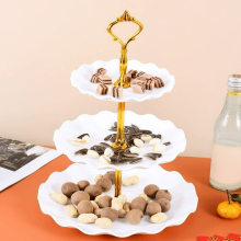 Cupcake Stand 3-Tier Serving Tray for Desserts and Fruit