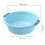 Wash Basin M: Plastic, Large Capacity 12.8x3.9x9.1in 2