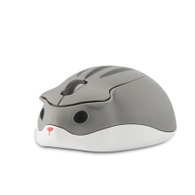 2.4GHz Mouse wireless roz 1200DPI Ergonomic Optical USB Mouse Drăguț Hamster Formă Șoareci pentru copii Laptop PC Cadouri cu Mouse Pad