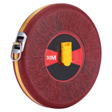 Ruletă de măsurare din fibră de sticlă de 10-100 m lungime, riglă metrică pentru construcții, cu două fețe, pentru instrumente de măsurare
