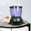 Automatic Fish Feeder with LCD Display Timing for Aquarium Pond No Battery 4