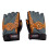 Damen Fitnesshandschuhe, Größe M, Orange/Grau 1