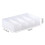 4 Section Drawer Organizer Tray with Removable Dividers, Stackable Plastic Bin 2