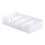 4 Section Drawer Organizer Tray with Removable Dividers, Stackable Plastic Bin 7