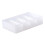4 Section Drawer Organizer Tray with Removable Dividers, Stackable Plastic Bin 9