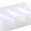 4 Section Drawer Organizer Tray with Removable Dividers, Stackable Plastic Bin 10