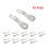 10 Pair for - C-Class W203 CL203 Air Conditioning Heating Ventilation Control Lever A2038300033 2