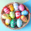Pekkaxy DIY Easter Decorative Plastic Eggs Set, Paintable Simulated Eggs for Craft Party Home Decoration 6