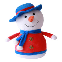 Adorables Weihnachts Kinder Plüsch Spielzeug Baumwolle Schneemann