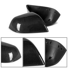 Rearview Mirror Cover Real Carbon Fiber Side Mirror Shell for Model Y Mirror Cap Protective Cover ModelY