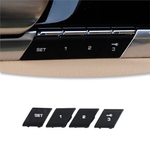Front  Memory Button  Cover for   2010-2016 911 2012-2017 718 2016-2018 1