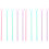 10Pcs Retractable Clothes Rods for Wardrobe Balcony Assorted Colors 4