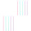 10Pcs Retractable Clothes Rods for Wardrobe Balcony Assorted Colors 5