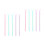 10Pcs Retractable Clothes Rods for Wardrobe Balcony Assorted Colors 6