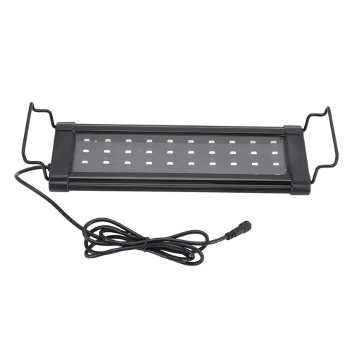 Aluminum Alloy Shell External Controller Timer Function Splash Proof Design Dimmable LED Light Super Bright LEDs Full Spectrum Aquarium Light