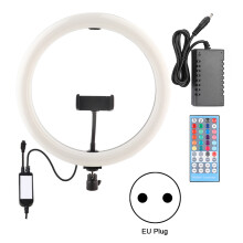 Ringlamp voor livestreaming met multifunctioneel ontwerp, LED-invullicht met USB-voeding, instelbare helderheid en kleur voor video