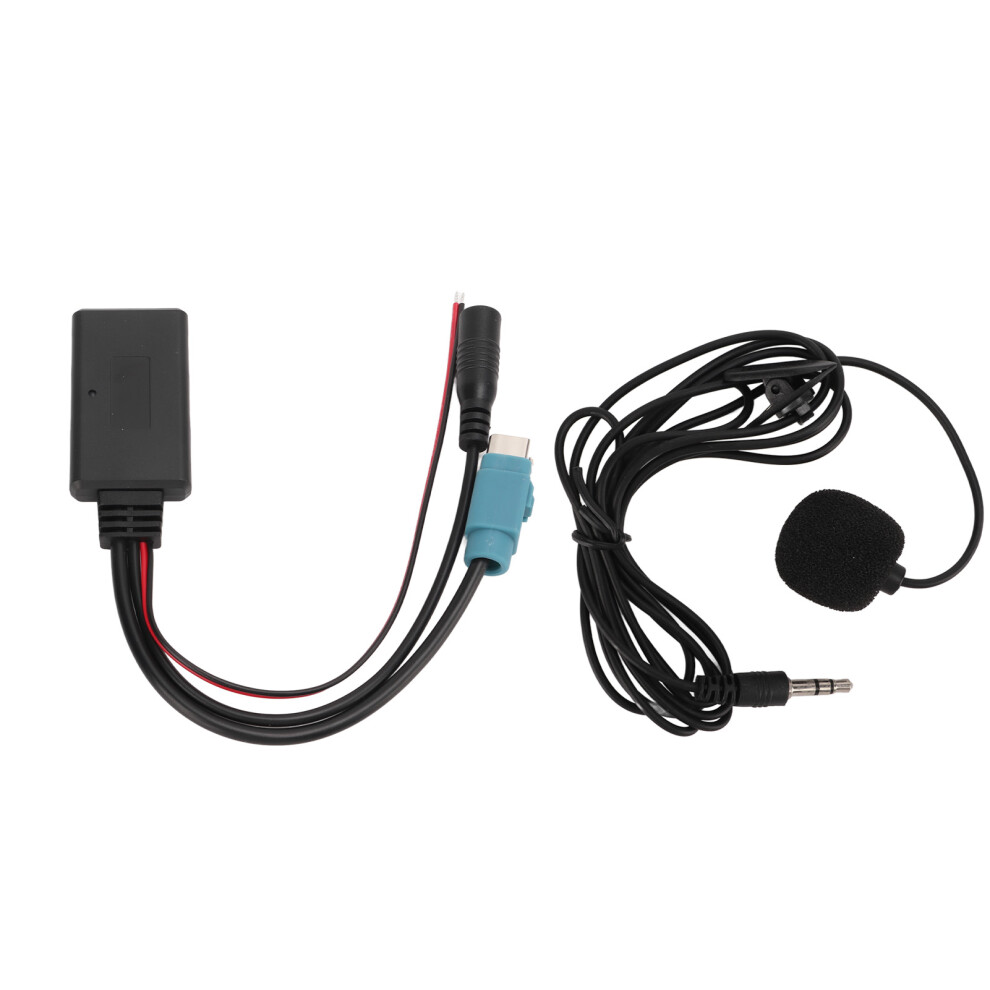 Compatible With Alpine Aux Cable Adapter Hands Free Microphone Bluetooth Module Wireless Music Streaming Supports Dsd Transmission Easy Installation 9028731878058