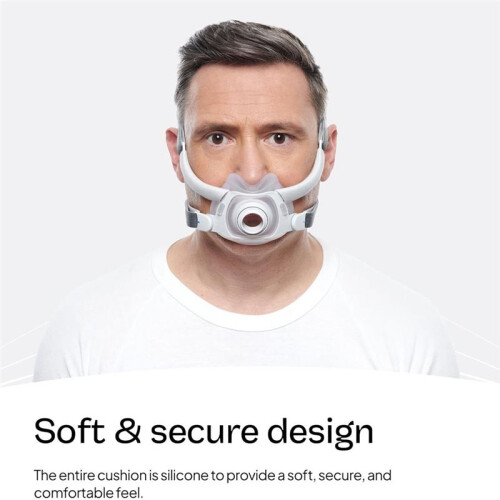 For  AirFit F40 Full Face Replacement Silicone Cushion,Not Include Filter Ring- Medium 2