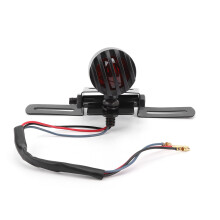Motorcycle Tail Brake Light Universal Design For Custom Motorcycle Function As Running Tail Light Integrated LED Light High Quality Steel Housing
