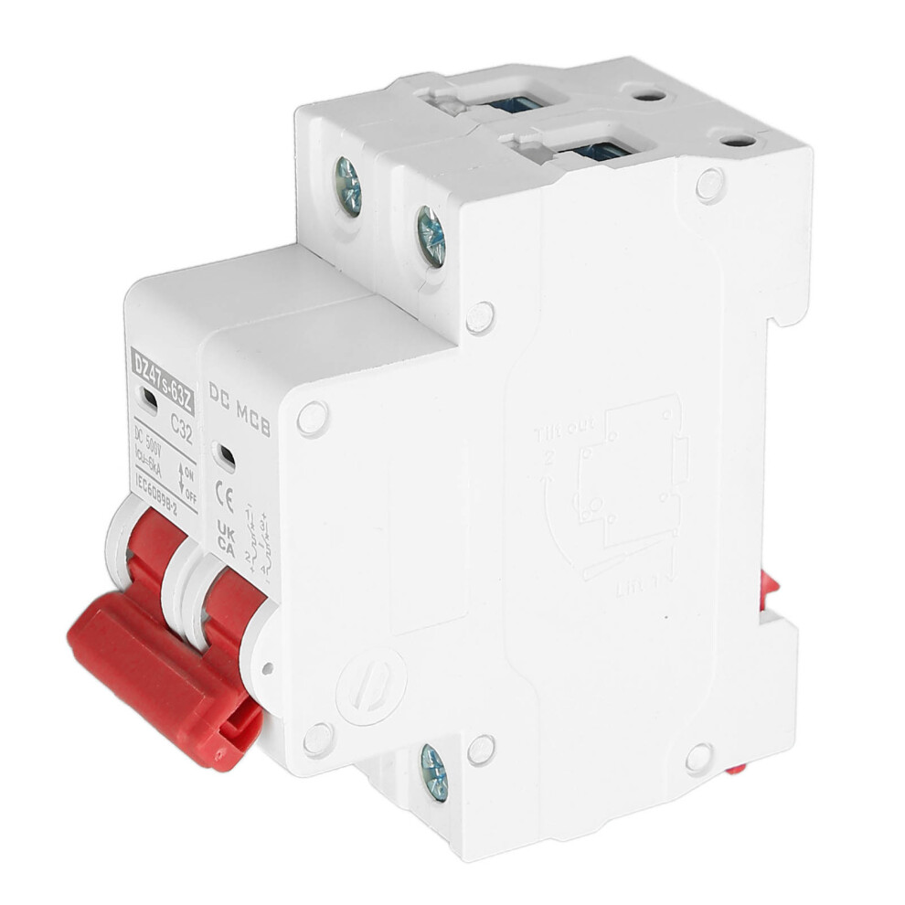 Photovoltaic Mcb Mini Circuit Breaker For Dc500v Safety Breaker With Overload Protection Switch Magnetic Arc Extinguishing System Fast Tripping Din 9180479398769