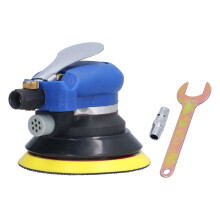 High Efficiency Air Random Orbital Sander Dual Action Sander Pneumatic Palm Sander Lightweight Durable Stable Performance For Workshop Use