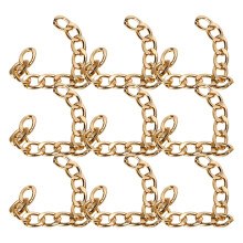 Sturdy Hardware Bag Extender Chain, Easy to Install Purse Chain Strap Replacement for DIY Handbags with Multi-functional Use Crossbody Conversion