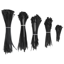 Fascette per cavi autobloccanti, fascette in nylon resistenti, resistenti ai raggi UV, ignifughe, resistenti al calore, per interni ed esterni,