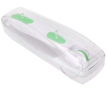 Skin Rejuvenation Microneedling Roller For Face, Body And Scalp - 0.25mm Long-Lasting Titanium Derma Roller With Sturdy Handle And Multi-Purpose