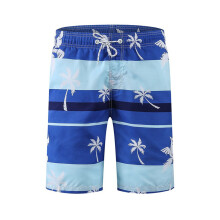 Atmungsaktive Herren-Badeshorts mit Mesh-Futter und Kordelzugverschluss, leichte, schnelltrocknende Bademode in stylischen, farbenfrohen Prints