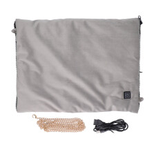 Rechargeable Heating Pad Multifunctional Use Fast Heating Electric Hand Warmer USB Portable Double Side Warmth3Temperature Gears Winter Companion