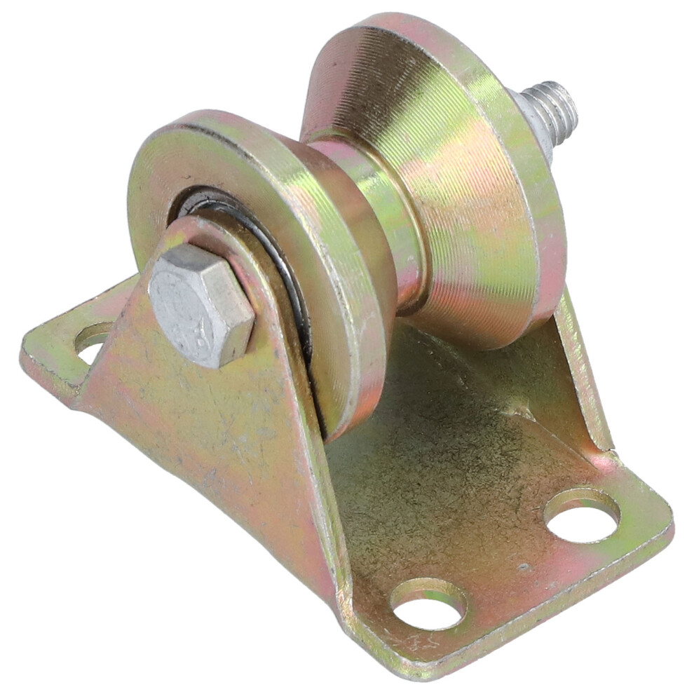 Smooth Sliding V Groove Caster Wheel, High Load Capacity Roller For Industrial Machines, Water Resistant With Double Bearings And V Shape Track 9551475256641