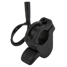 Controlador universal de acelerador de polegar para patinete elétrico, à prova d'água, com suporte a múltiplas voltagens (12V a 72V), corpo