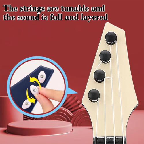 Lasten lelu Ukulele Mini kitara Opetus-soitin 2