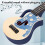 Lasten lelu Ukulele Mini kitara Opetus-soitin 4