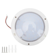 Painel de LED com iluminação brilhante para trailers, iates e motorhomes. Lente de plástico transparente moldada, resistente a todas as