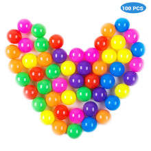 Palline da gioco sicure per bambini, ideali per piscine di palline, in plastica morbida e resistente agli urti, giocattoli educativi dai colori