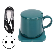 Modern Coffee Cup Warmer For Desk Coffee Mug Heater With Auto Shut Off Fast Heating Smart Beverage Station Wireless Charging Capable Splash Proof