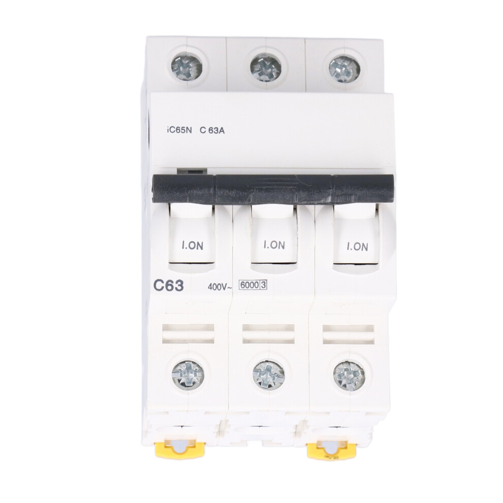 Din Rail Mount Circuit Breaker With Overload Protection, Short Circuit Protection Thermal Magnetic Trip Ac Disconnect Switch Flame Retardant Material 9191629212378