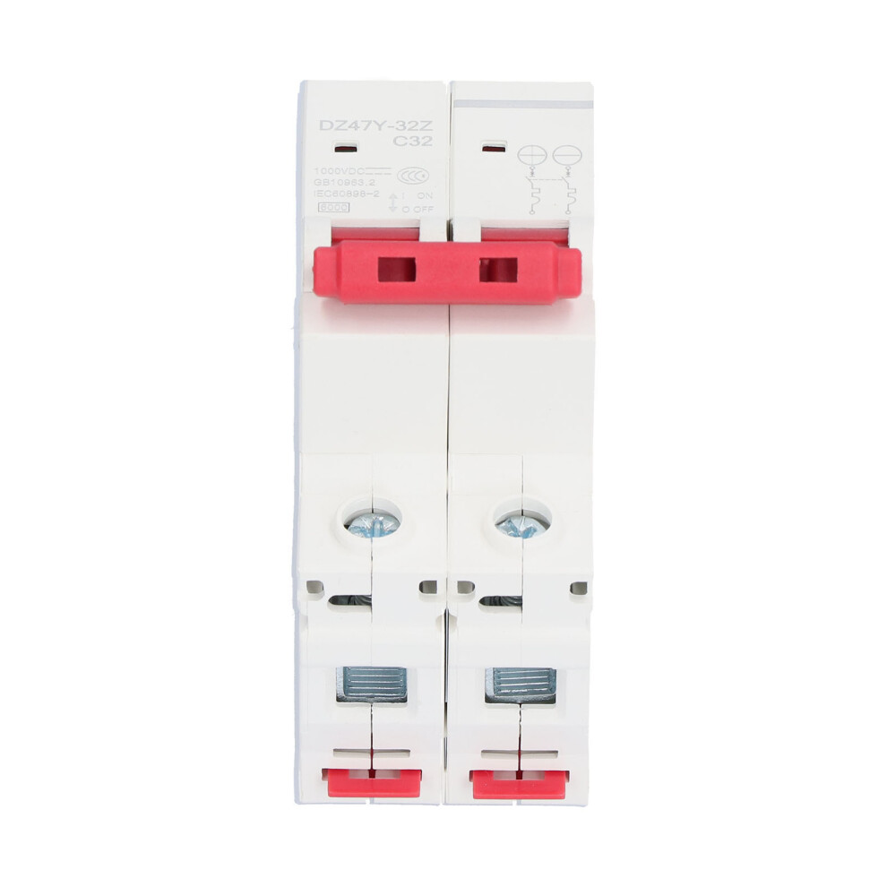 Photovoltaic Dc Miniature Circuit Breaker Fireproofing High Performance Flame Retardant Housing High Breaking Capacity Quick Response Overload 9551475385075