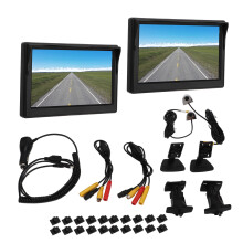 Monitor per auto dalle prestazioni stabili con ampia compatibilità e supporto girevole a 360 per un facile montaggio in qualsiasi veicolo.