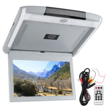 Écran de plafond pour voiture, 11,6 pouces, lecture plein format, HD LCD, lecteur MP5, affichage pour véhicule avec télécommande, radio FM,
