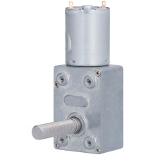 Self Locking Gear Motor DC24V Reversible Worm Geared Motor Low Noise Durable Long Service Life Strong Compatibility Stable Performance