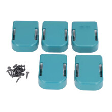 Battery Mount Battery Holder Case For Wall Mount Battery Storage Sturdy ABS Plastic Adjustable Angle Mount Warehouse Factory Truck Use